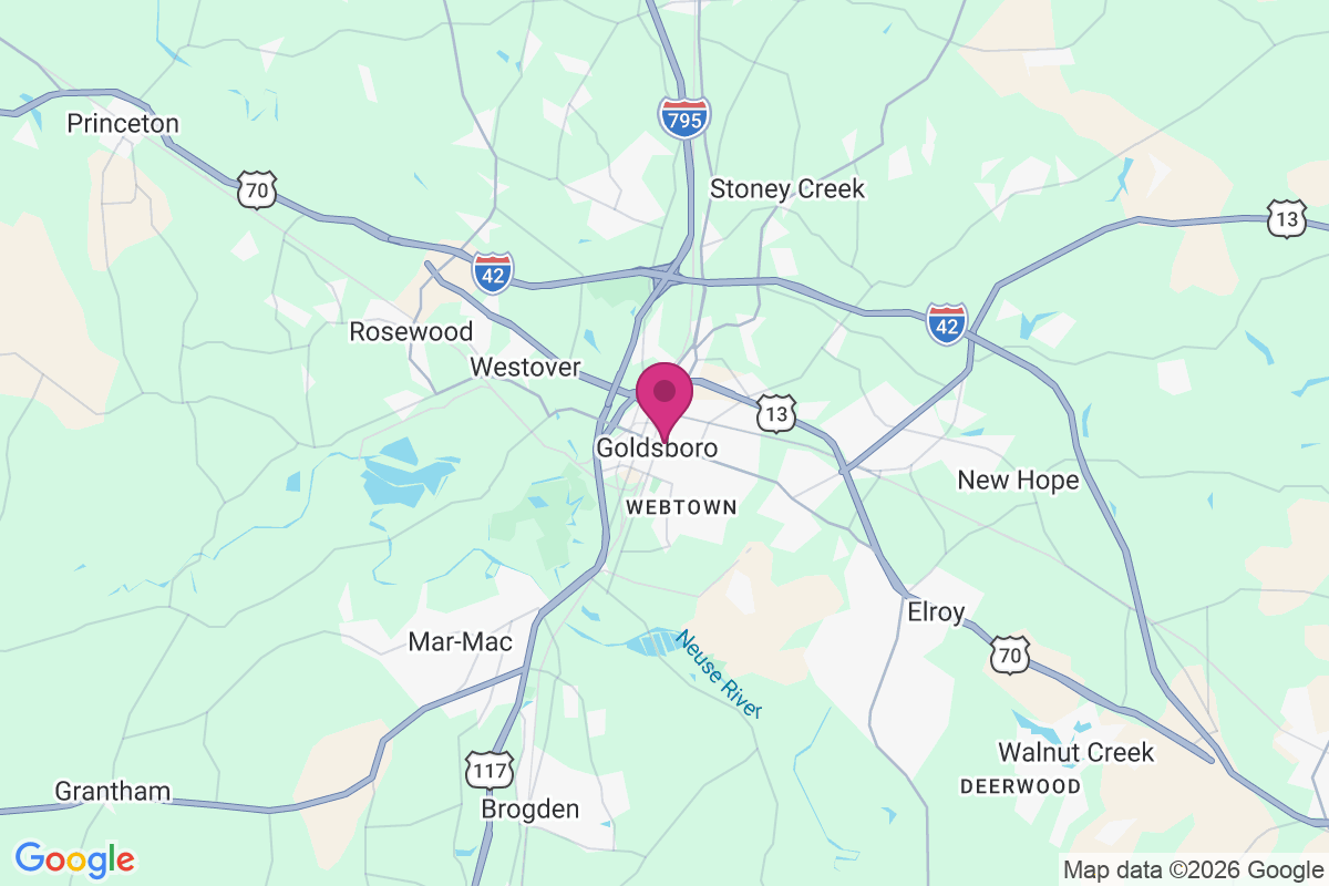 Carte de Goldsboro