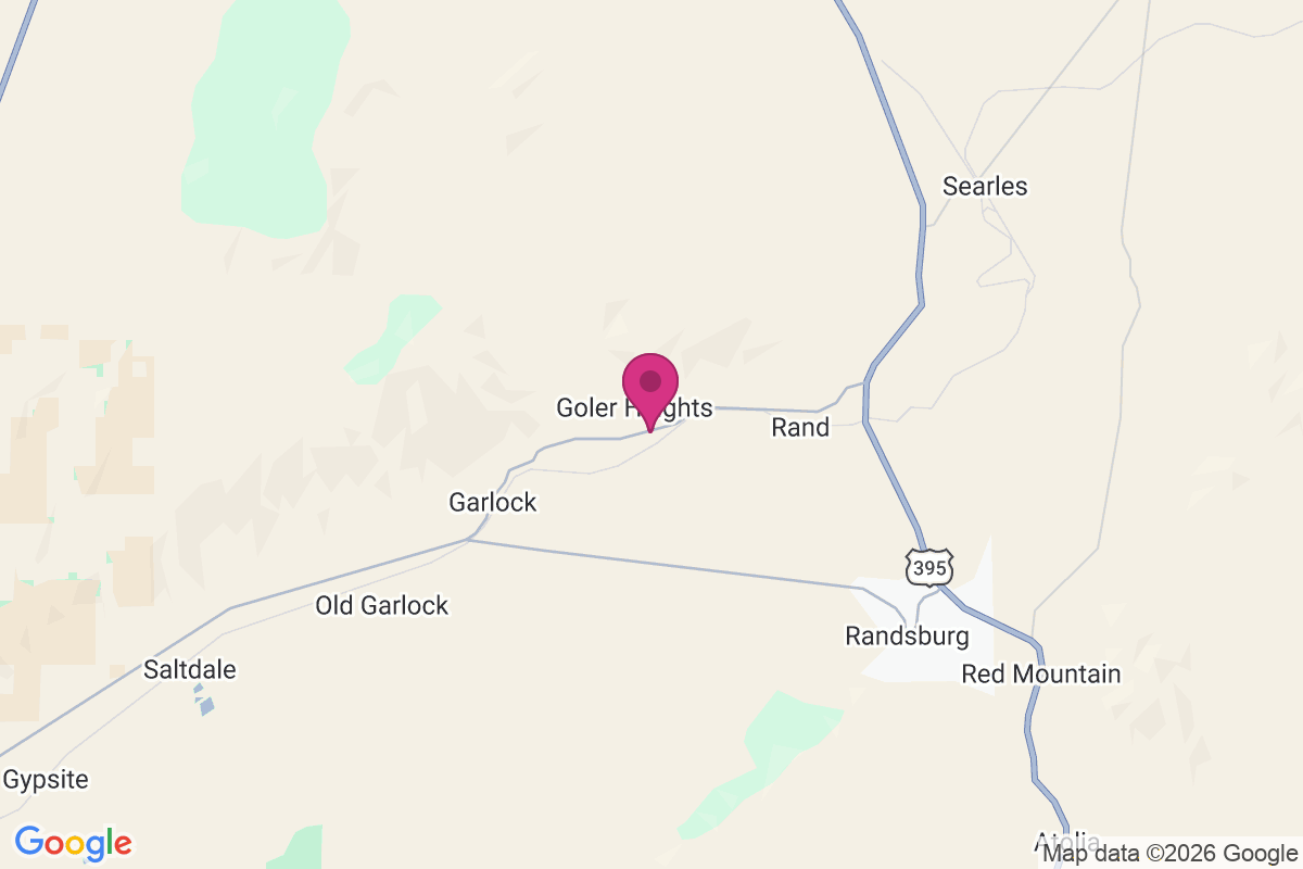 Carte de Goler Heights