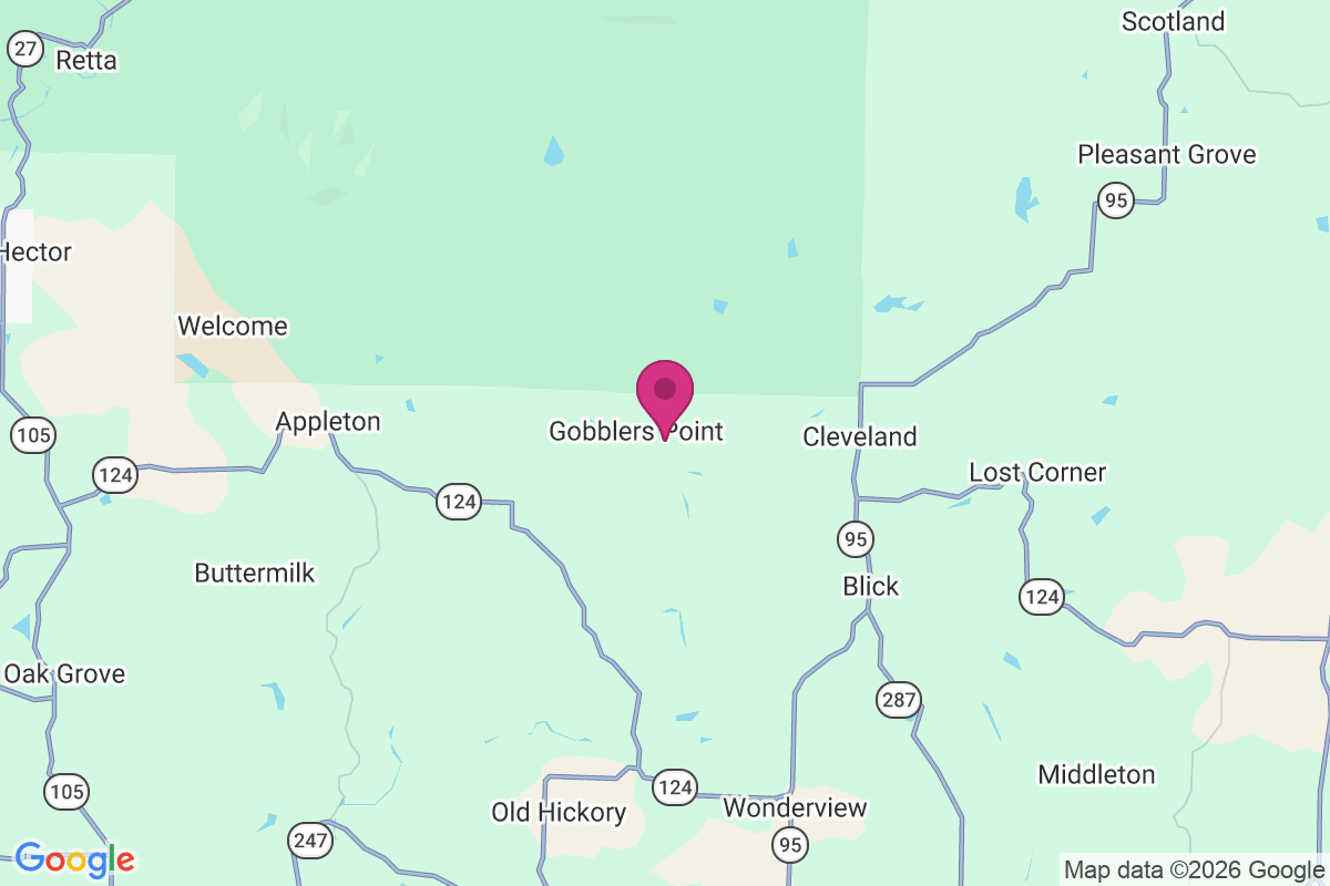 Carte de Gobblers Point