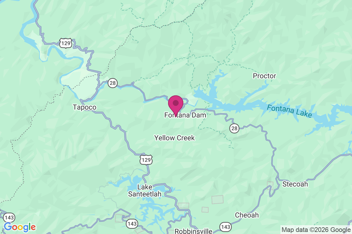 Carte de Fontana Dam