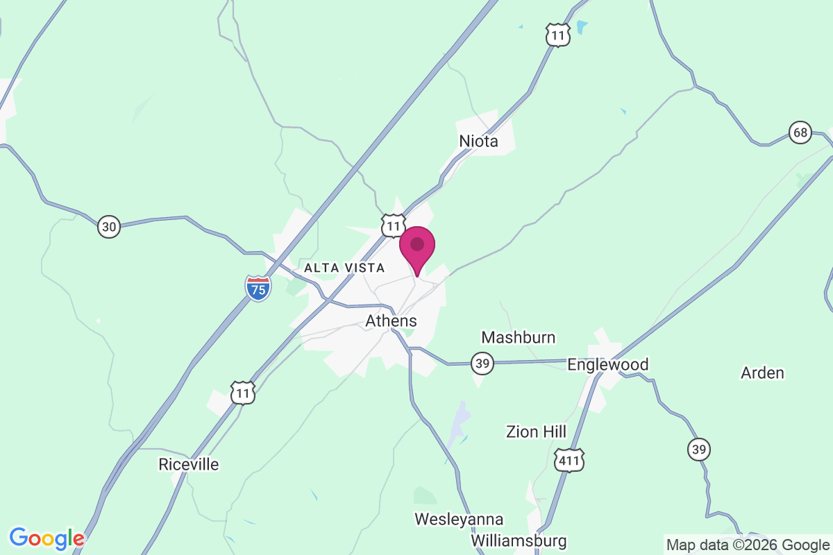 Carte de Tellico Hills