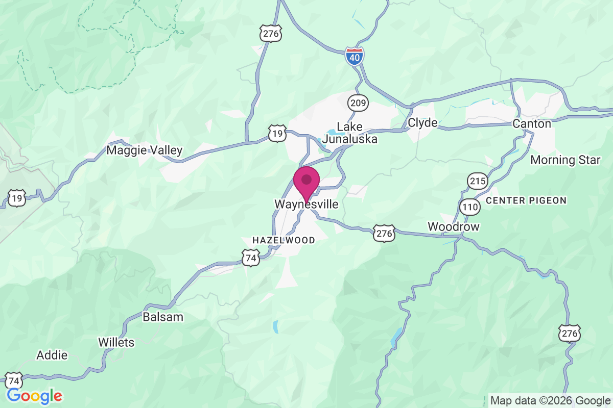 Carte de Waynesville