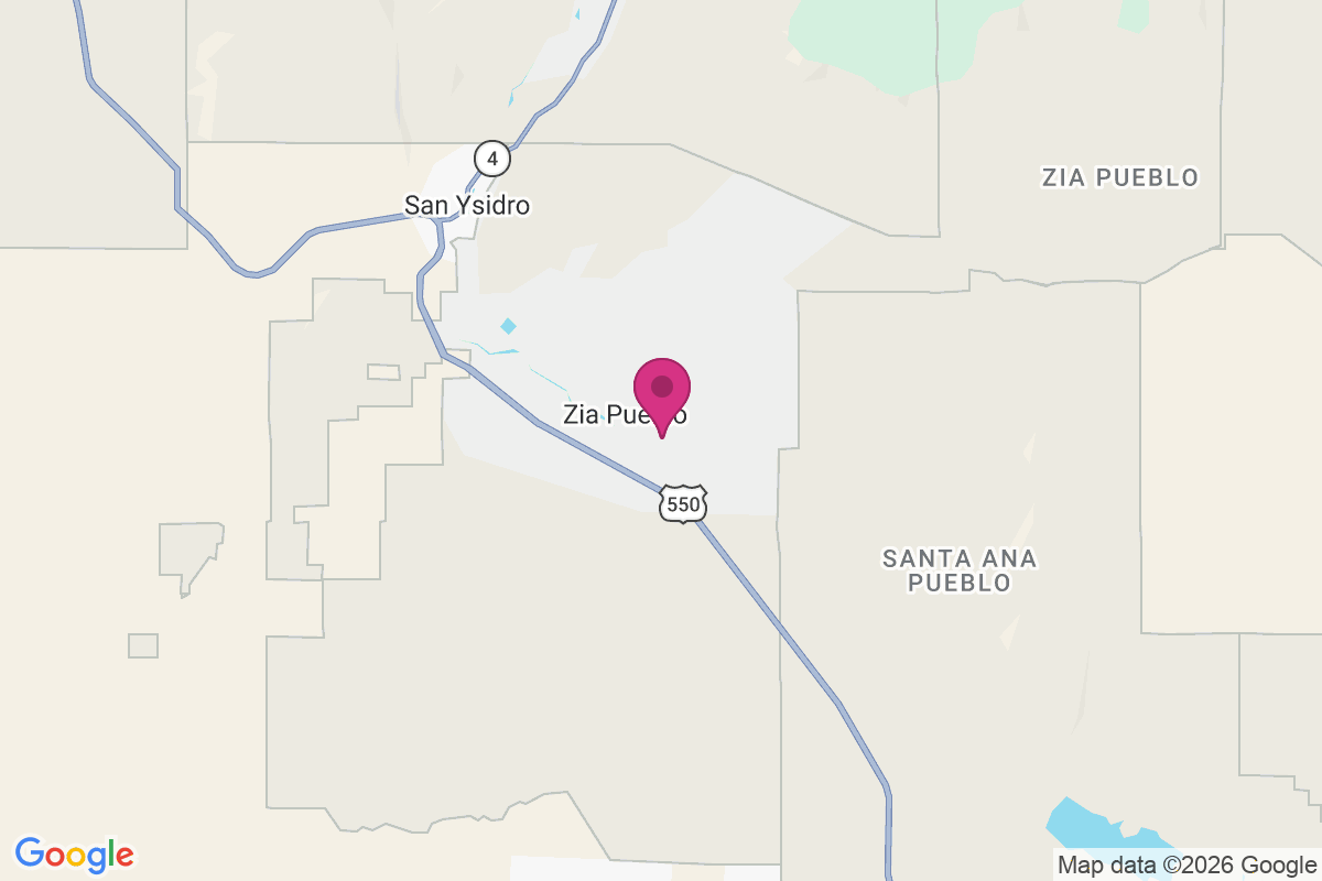 Carte de Zia Pueblo