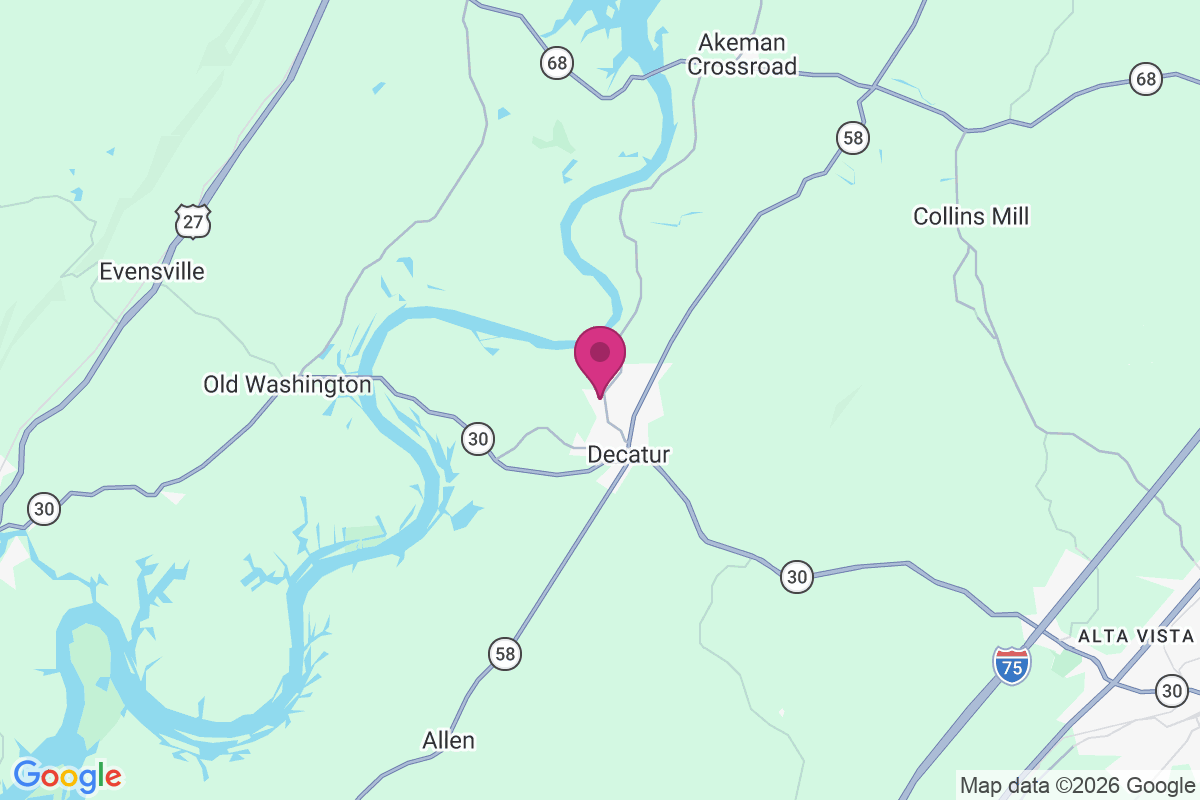 Carte de Decatur Hills