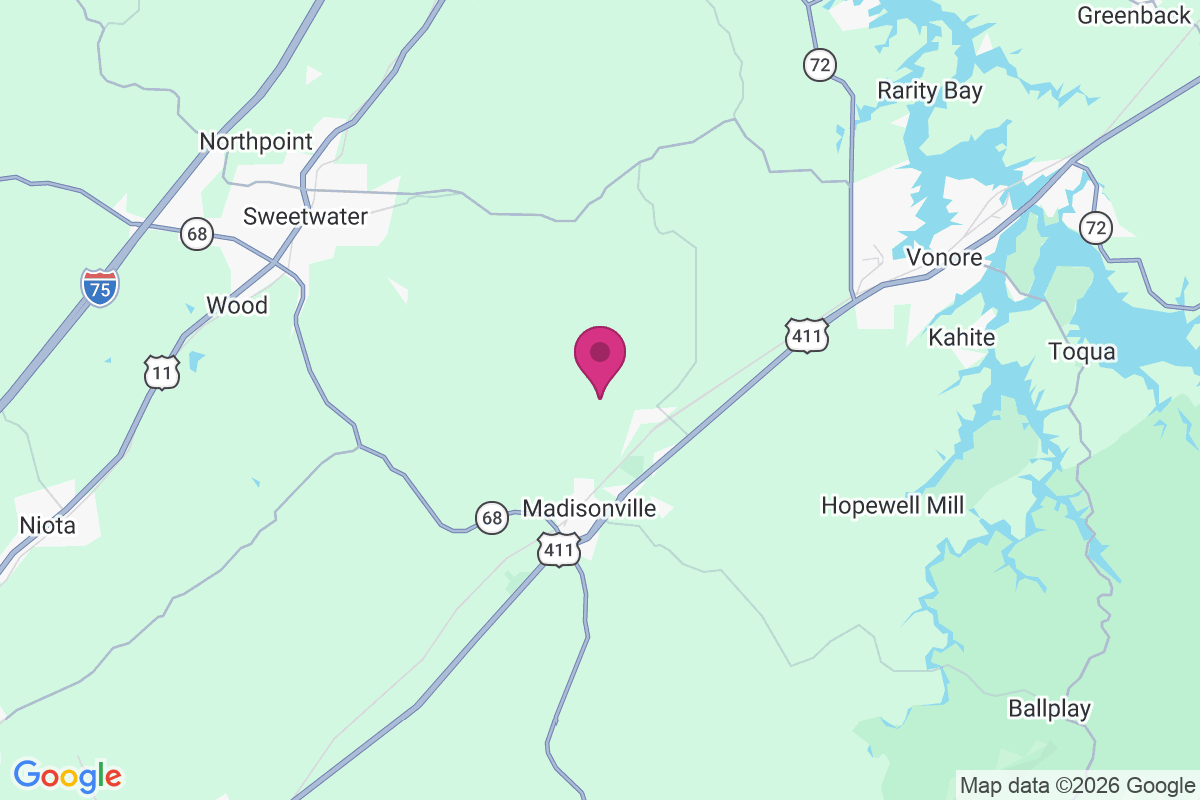 Carte de Hiwassee College