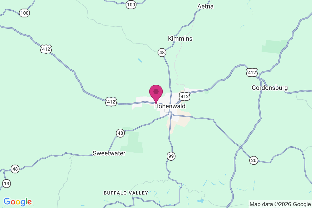 Carte de Lomax Crossroads