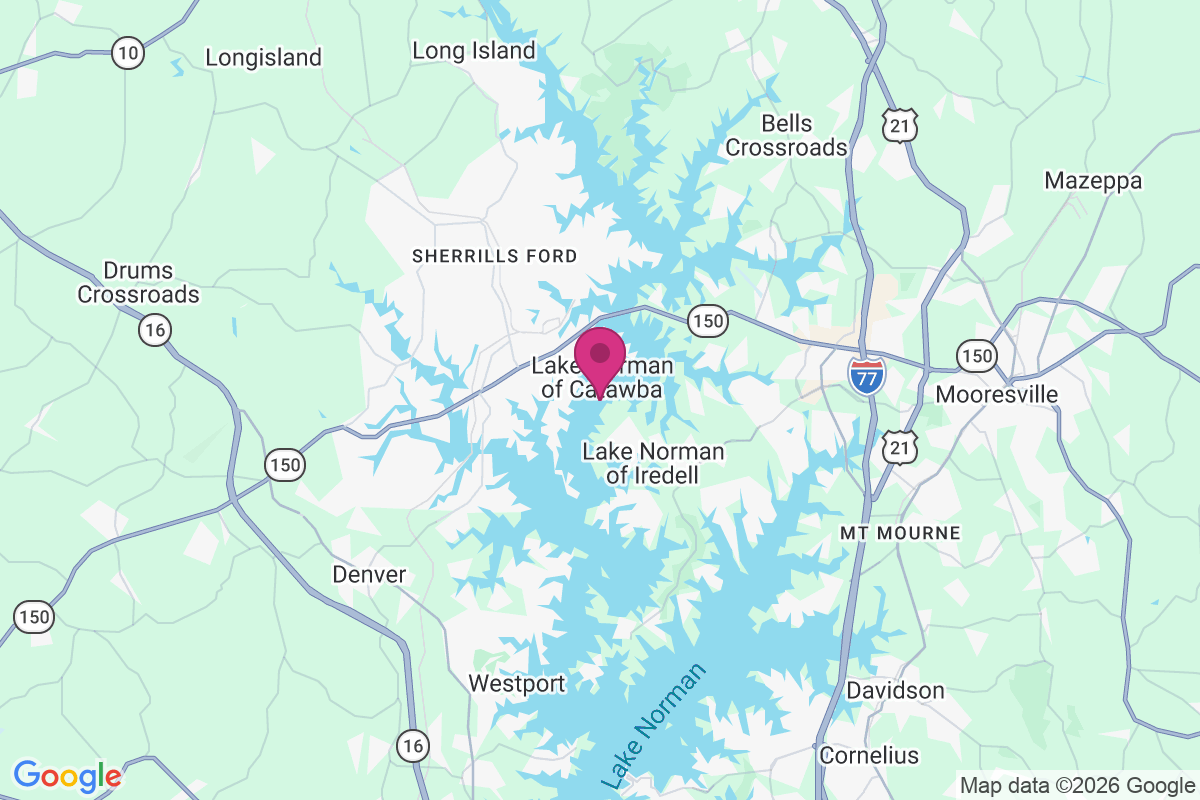 Carte de Lake Norman of Catawba