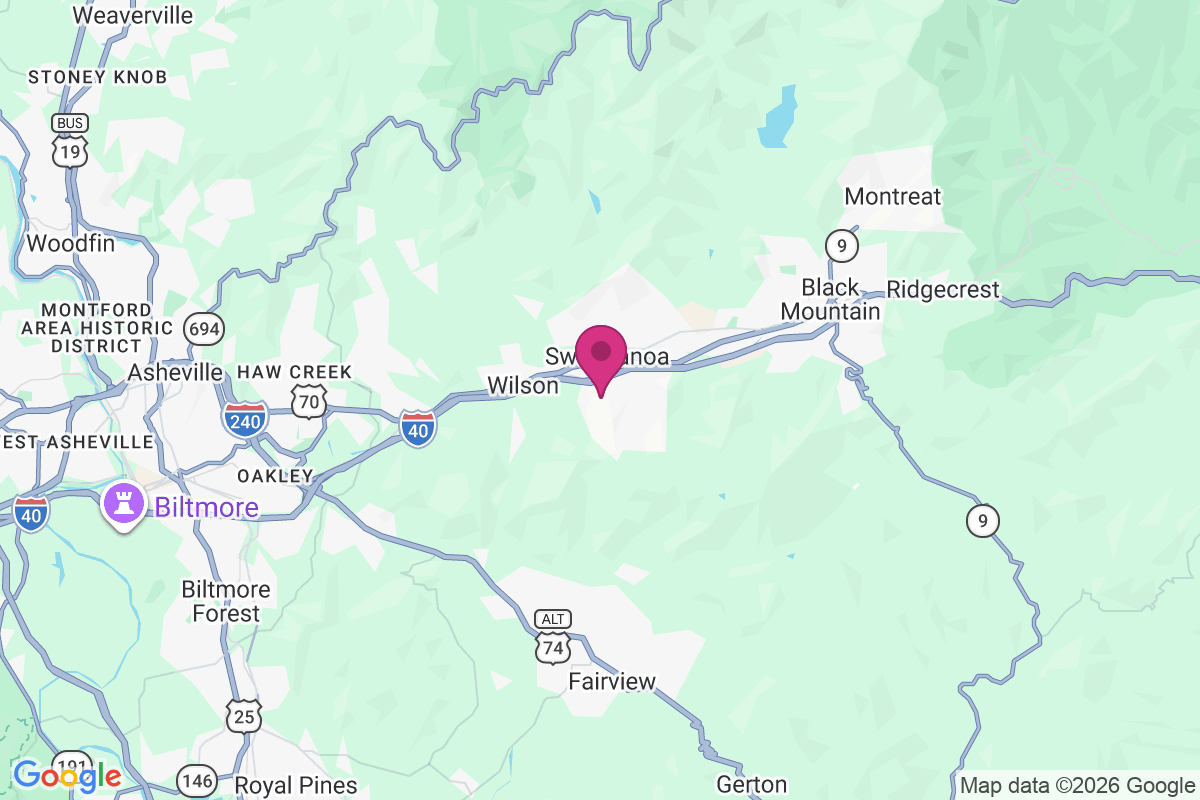 Carte de Swannanoa