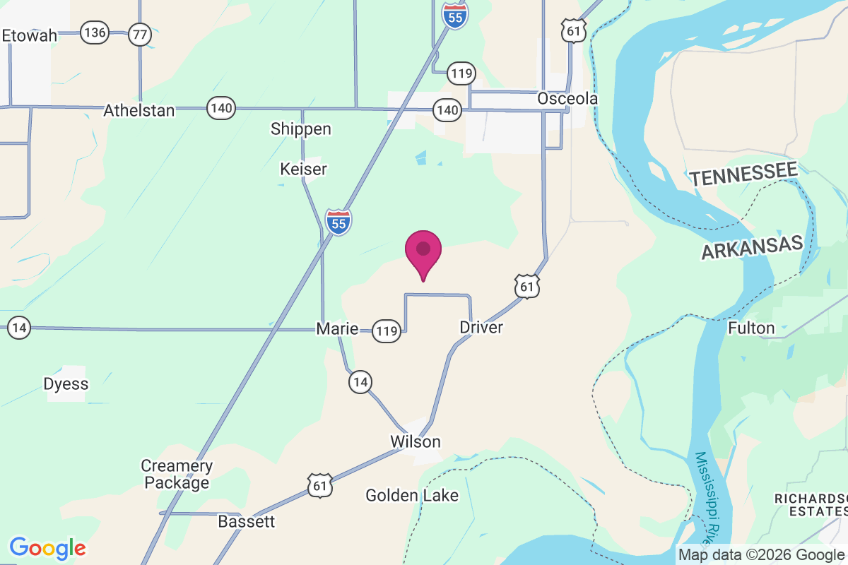 Carte de Carson Lake
