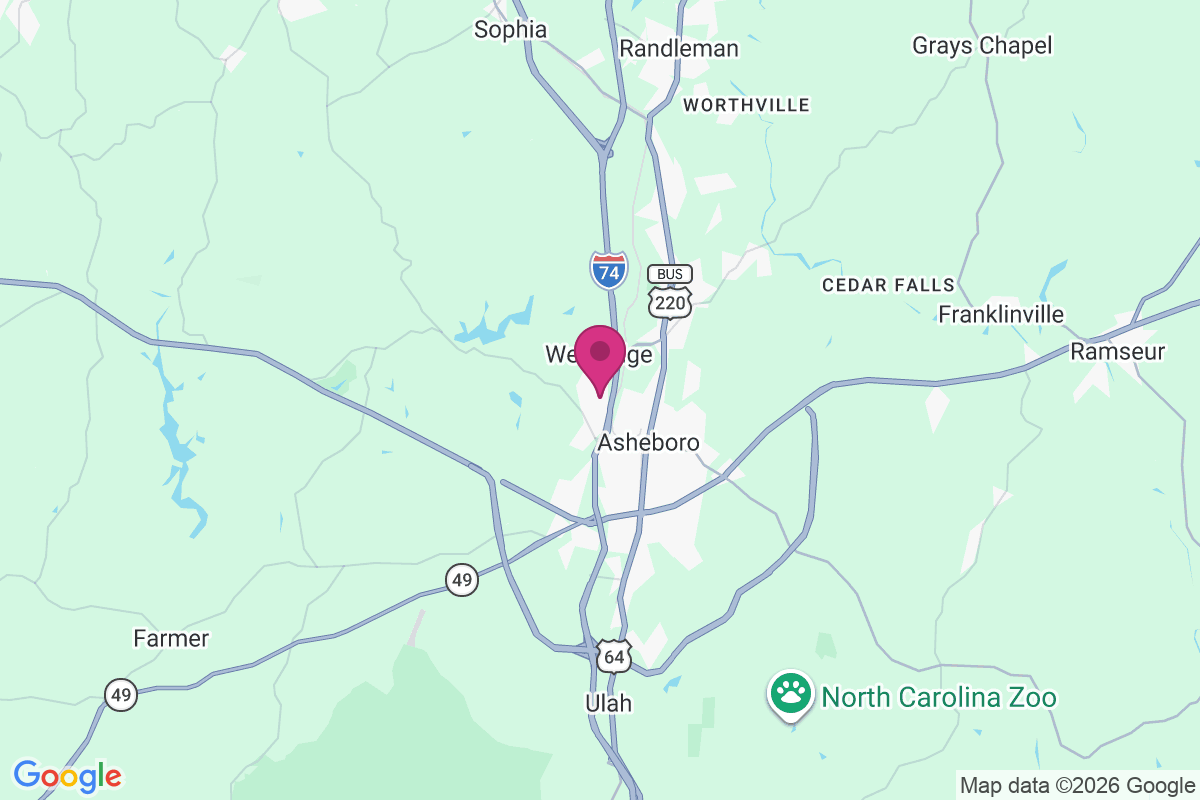Carte de Redding Hills
