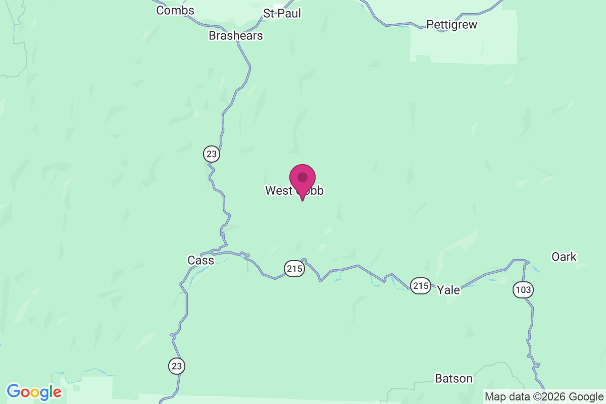 Carte de West Cobb