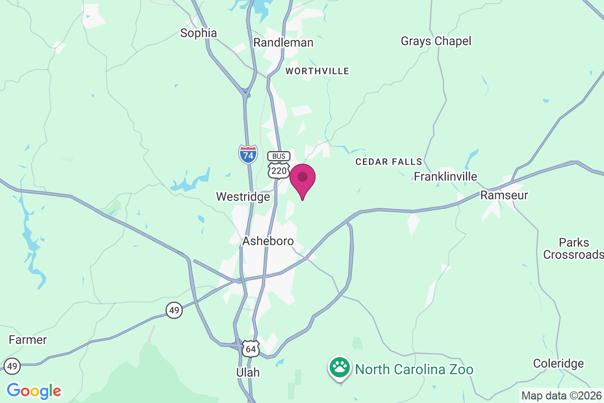Carte de Piney Mountain Estates