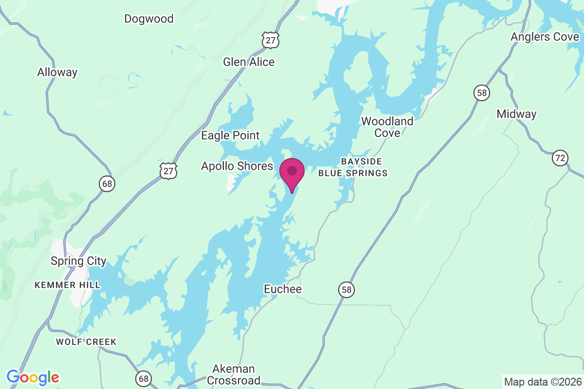 Carte de Watts Bar Estates