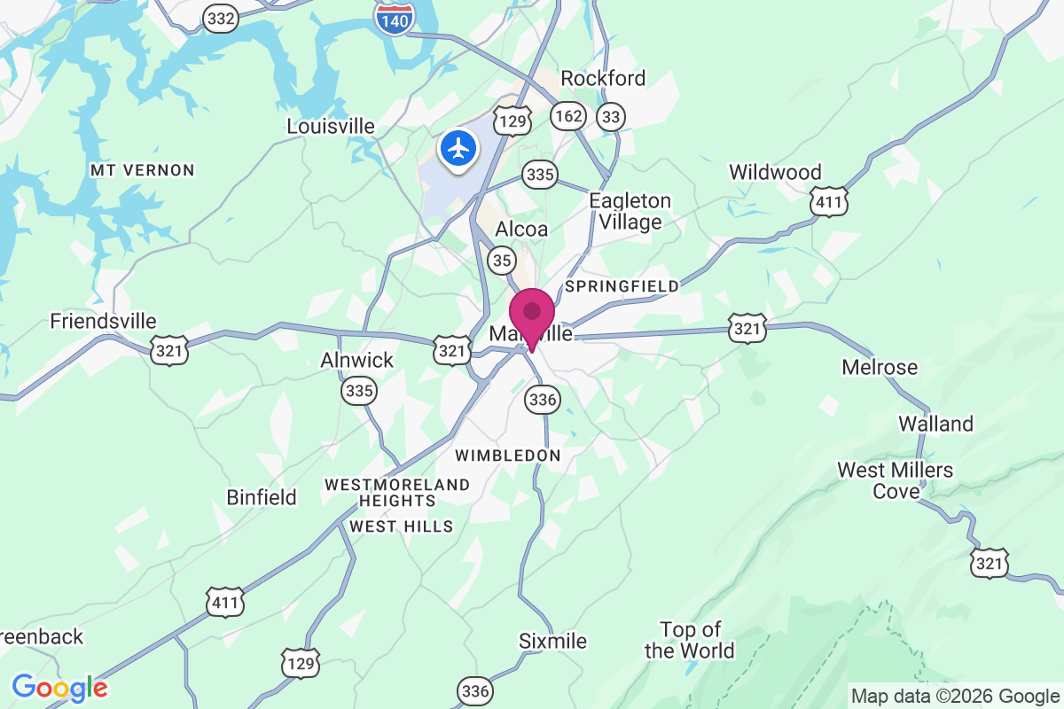 Carte de West Maryville