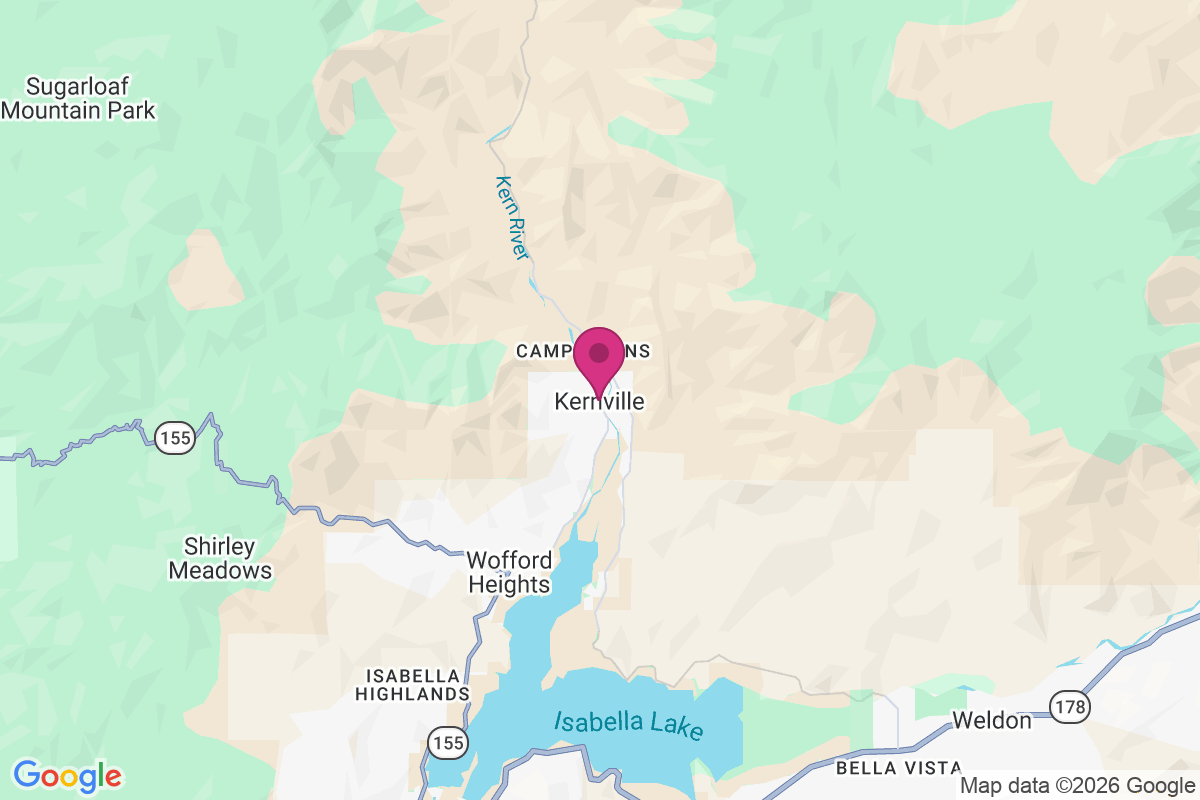 Carte de Kernville