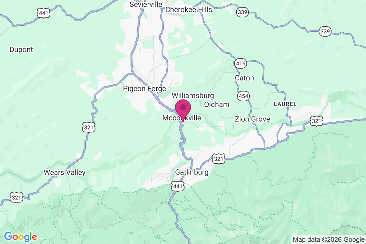 Carte de McCookville
