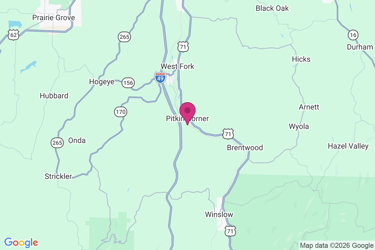 Carte de Pitkin Corner