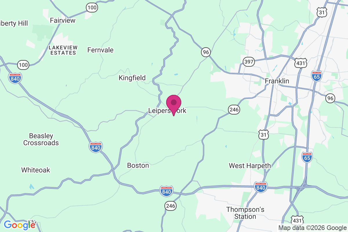 Carte de Leipers Fork