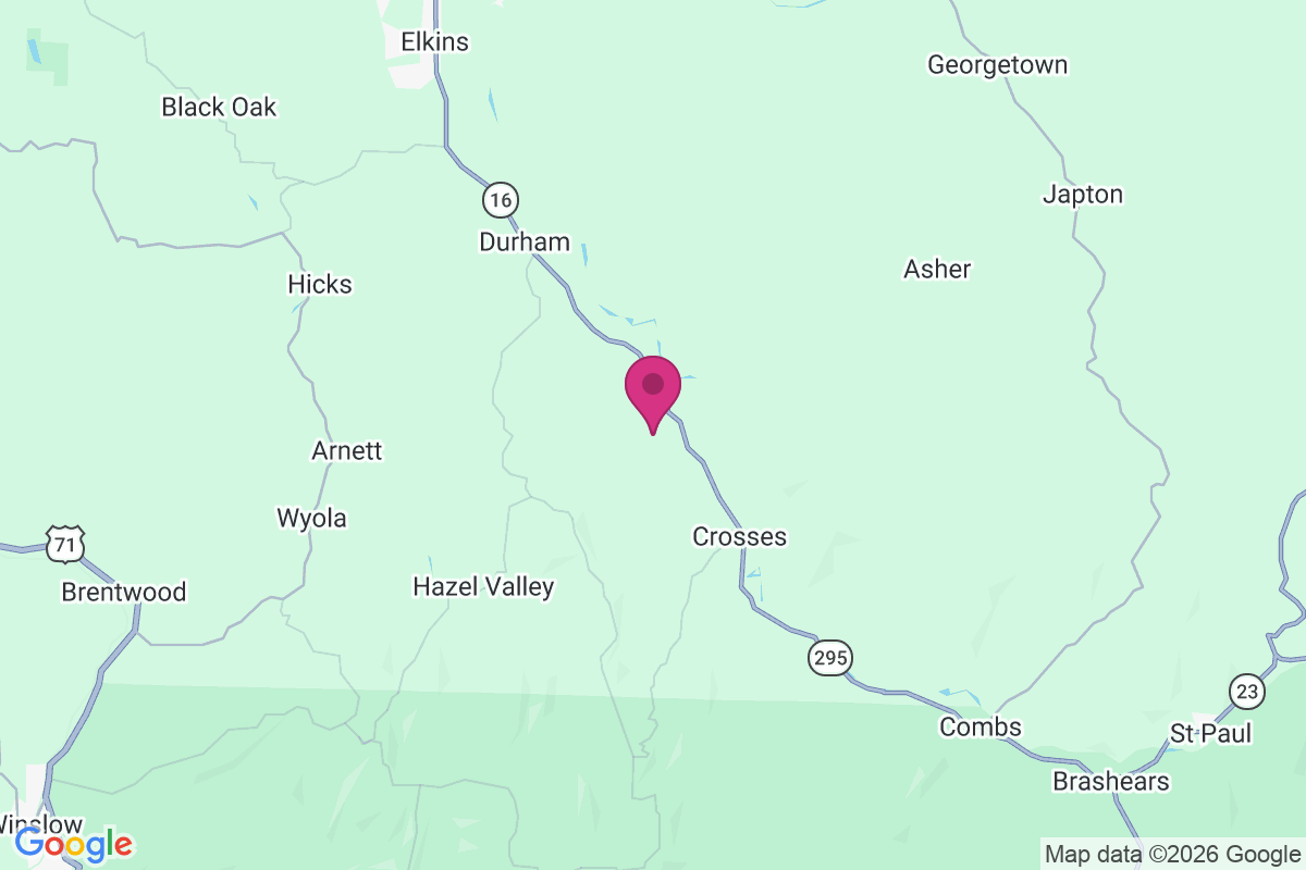 Carte de Cannon Creek