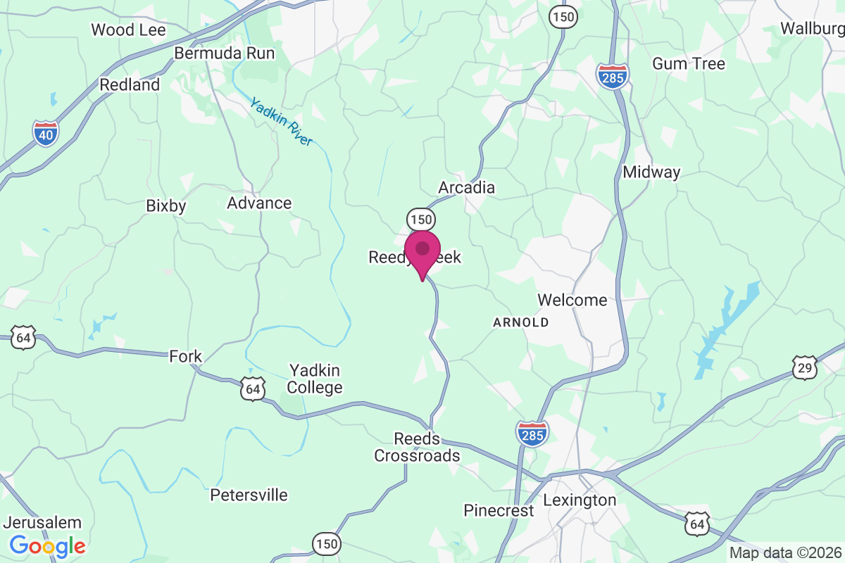Carte de Reedy Creek