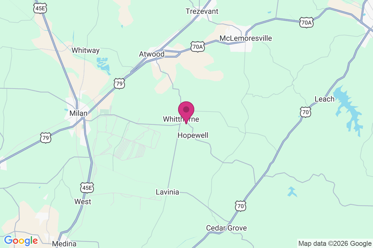 Carte de Whitthorne