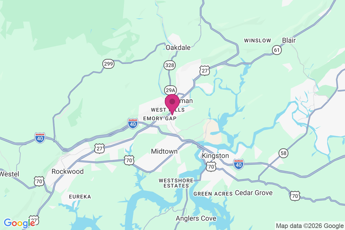 Carte de South Harriman
