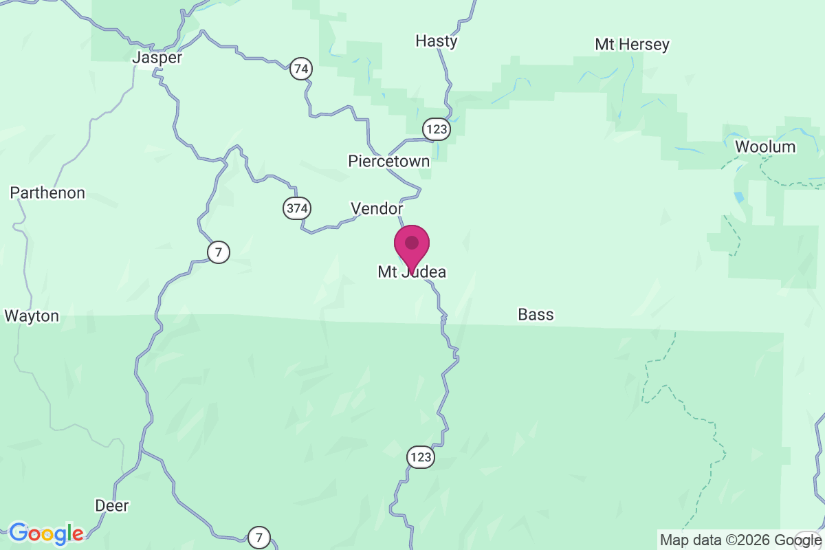 Carte de Mount Judea