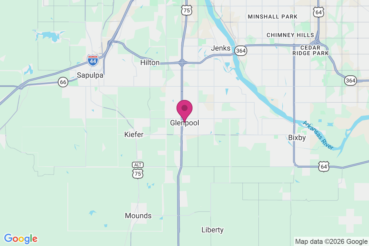 Carte de Glenpool