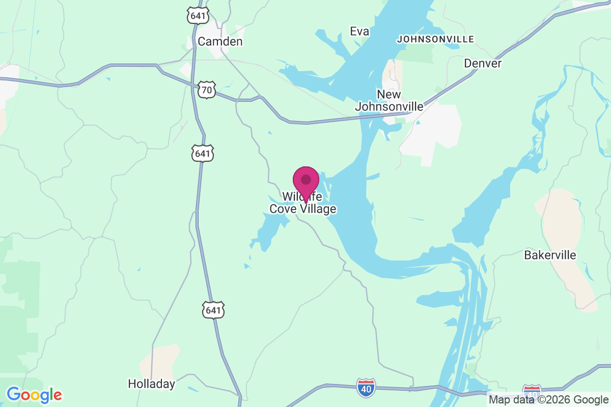 Carte de Wildlife Cove Village