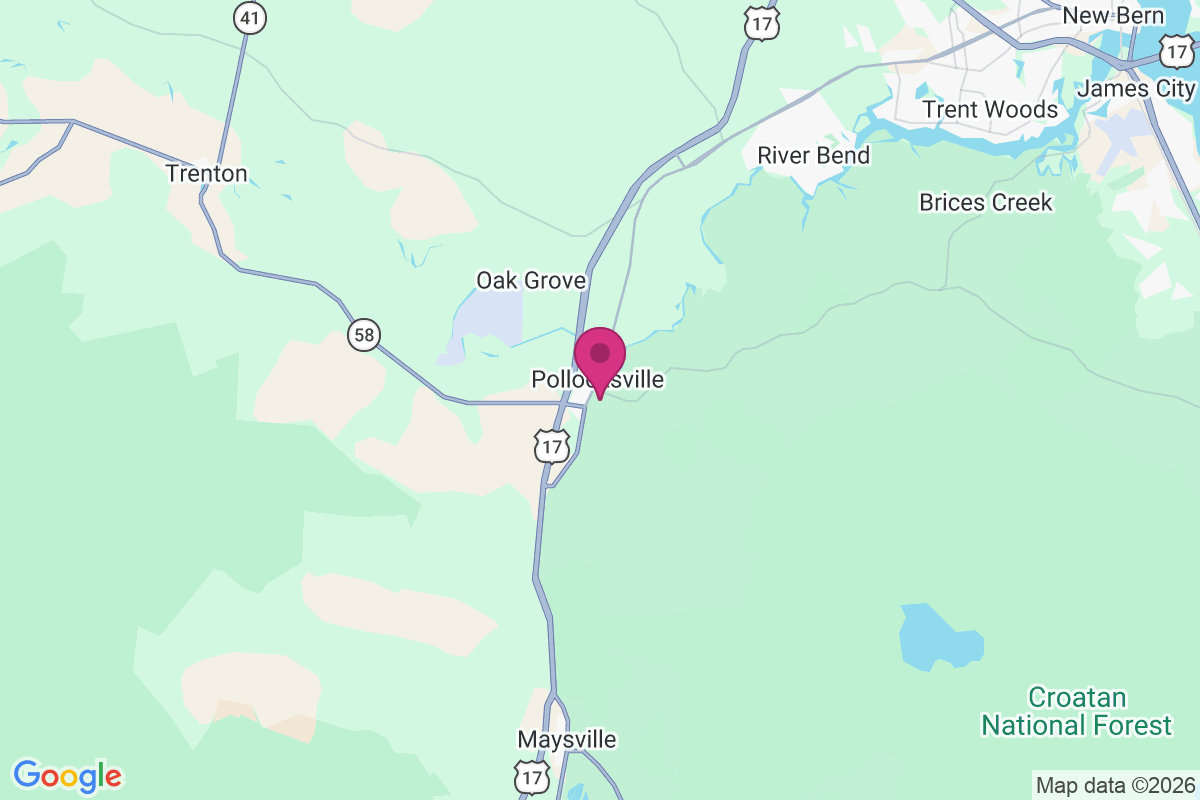 Carte de Pollocksville
