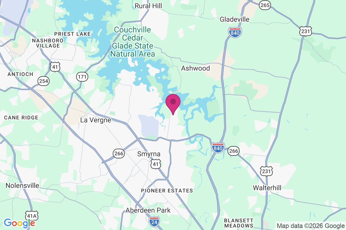 Carte de Weakley Hills
