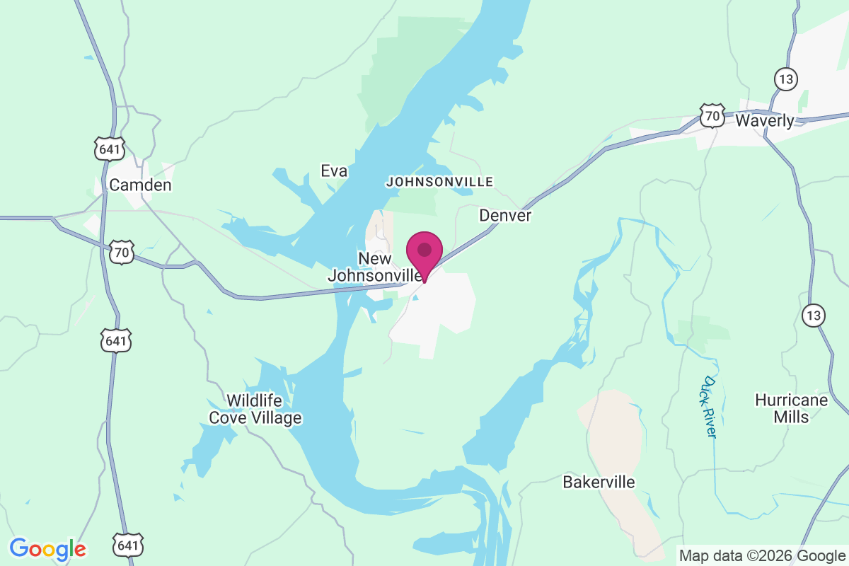 Carte de New Johnsonville