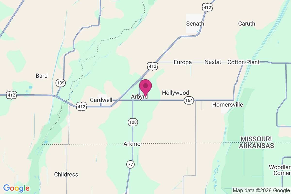 Carte de Arbyrd