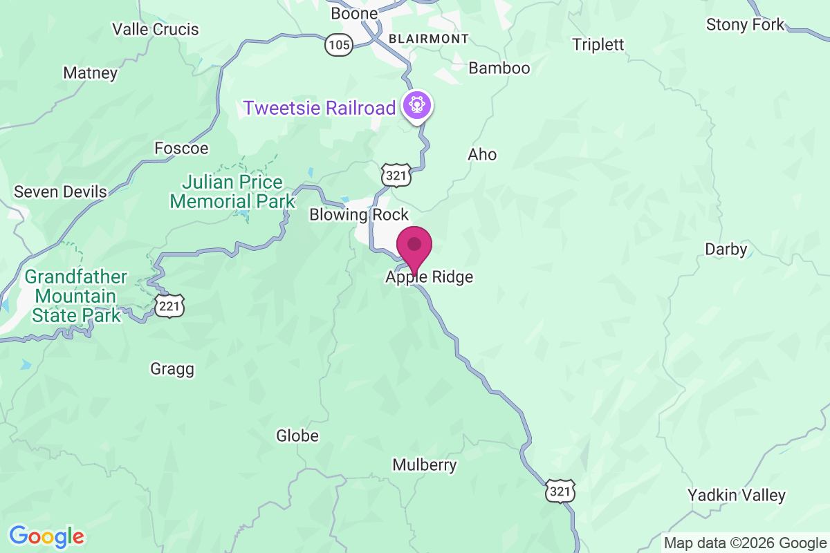 Carte de Blowing Rock Estates