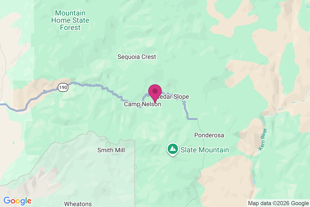 Carte de Camp Nelson
