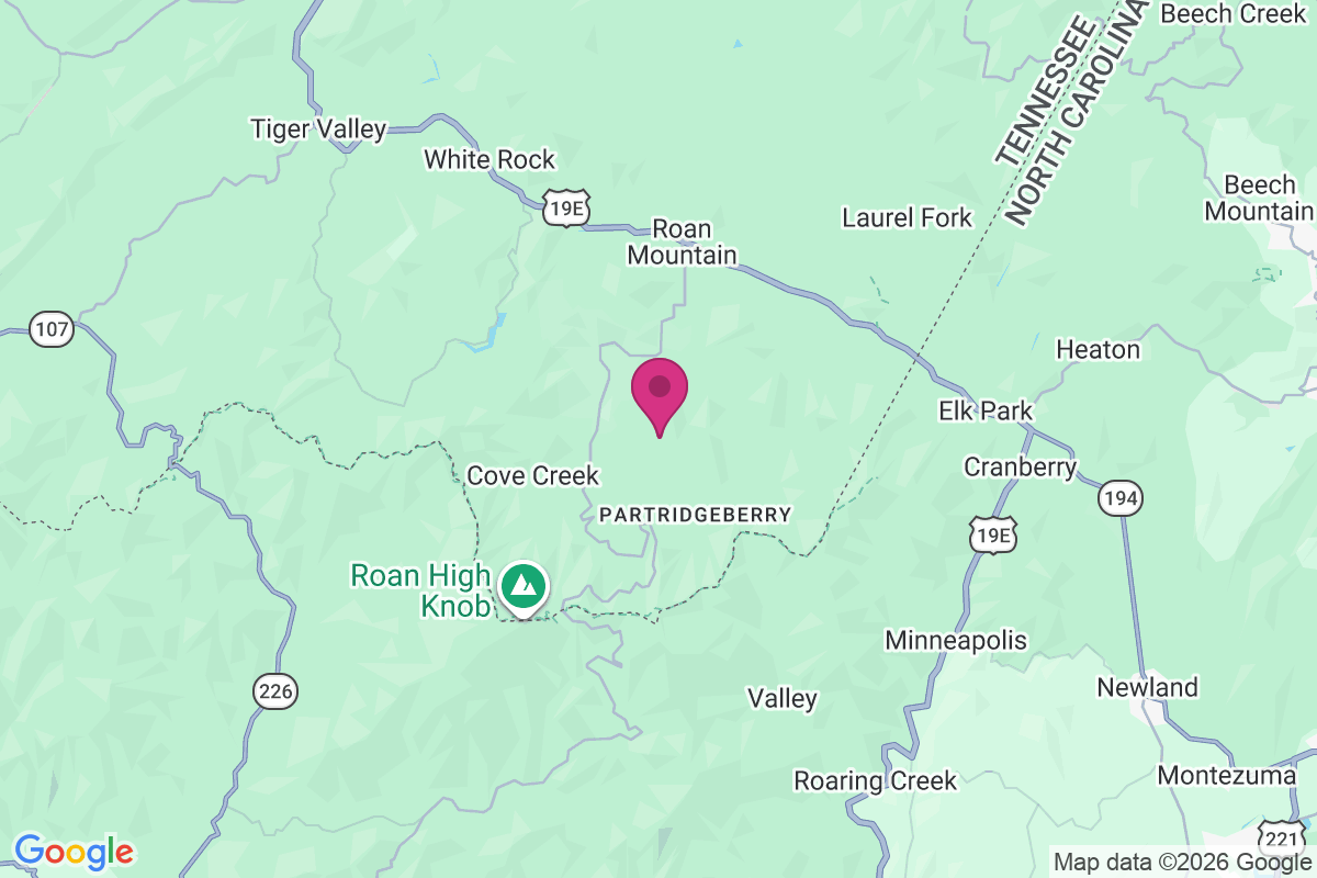 Carte de Heaton Creek