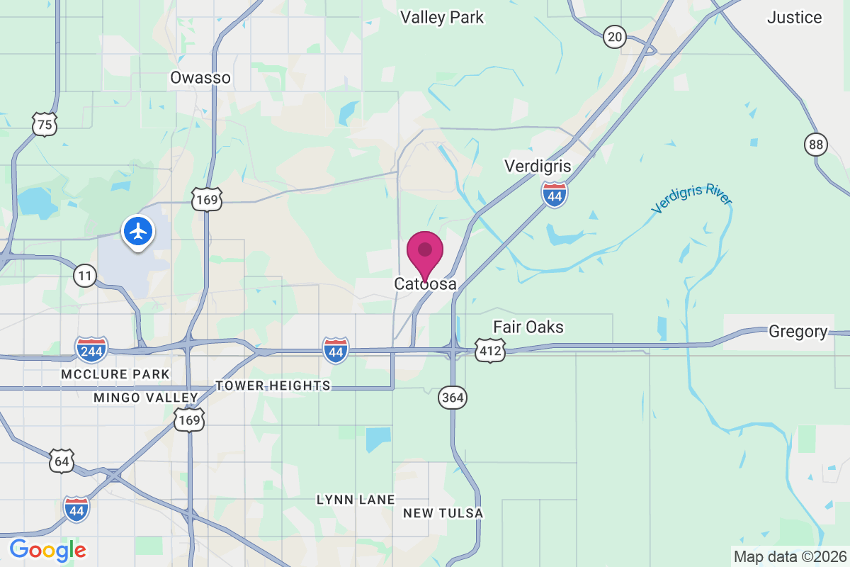 Carte de Catoosa
