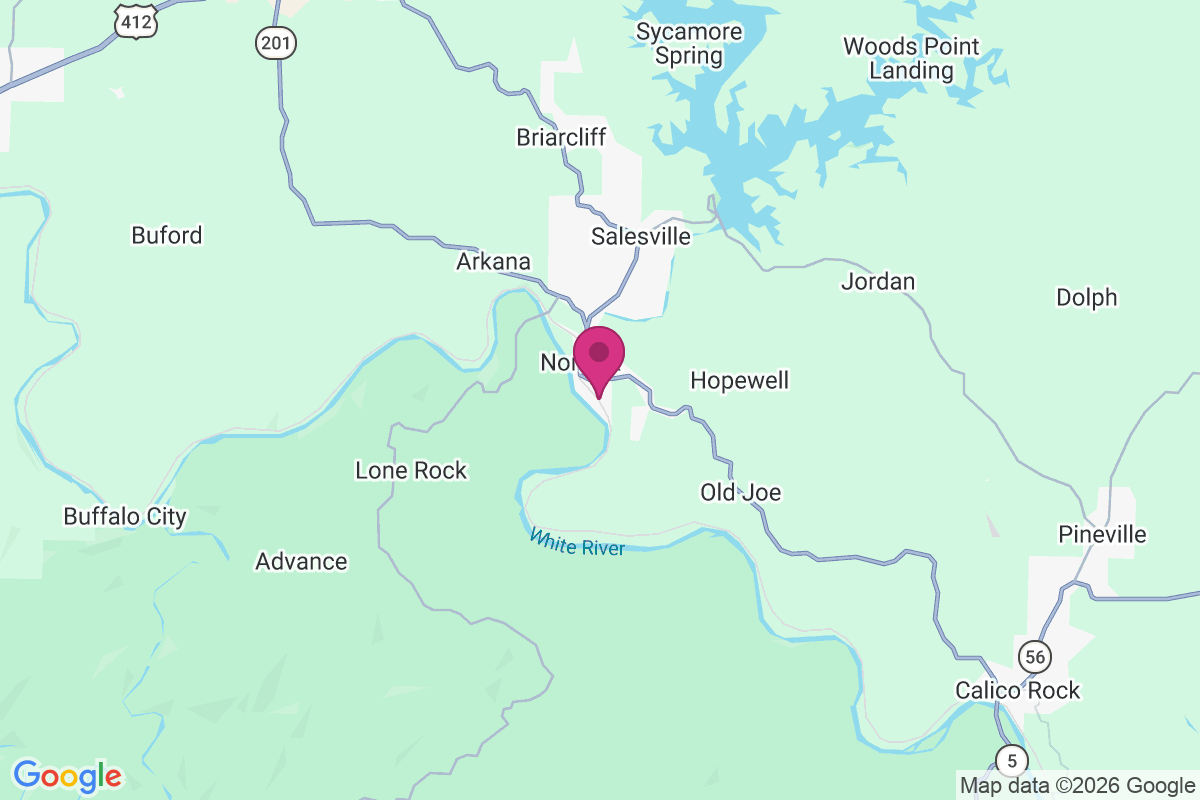 Carte de Norfork
