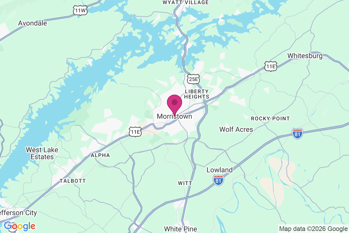 Carte de Morristown
