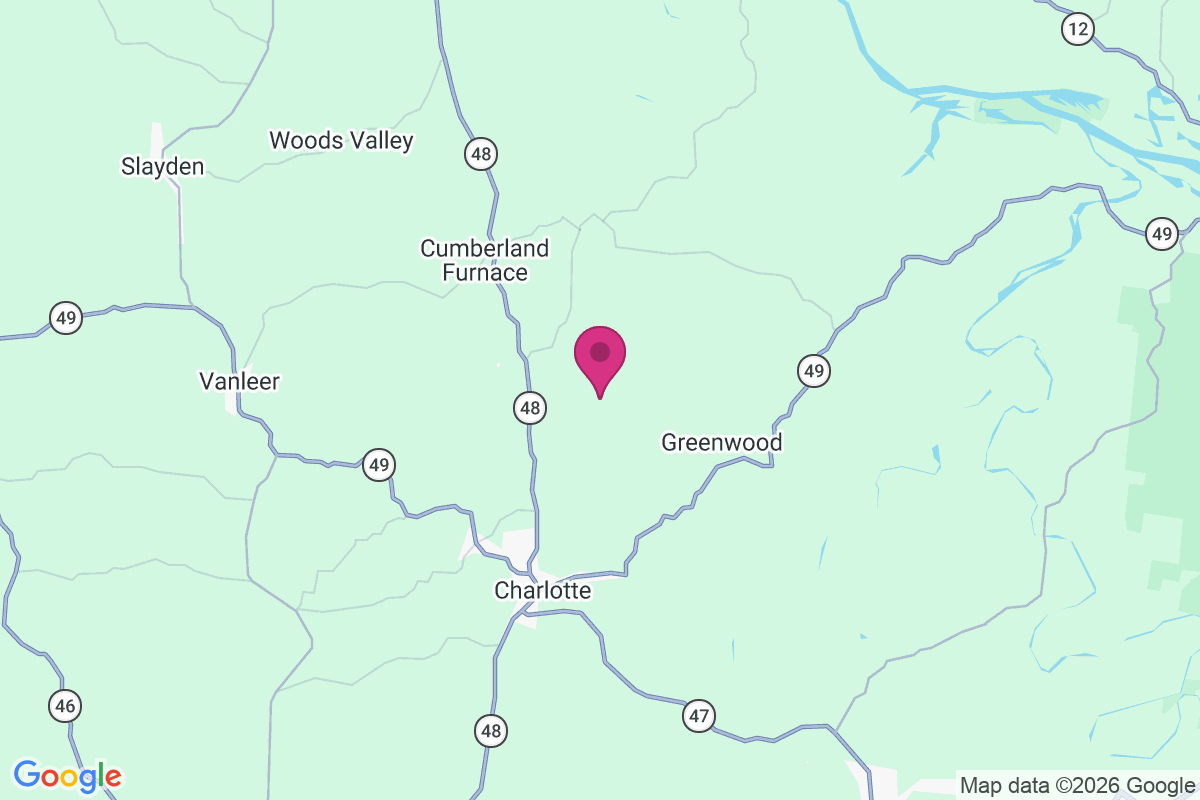 Carte de Harris Hollow