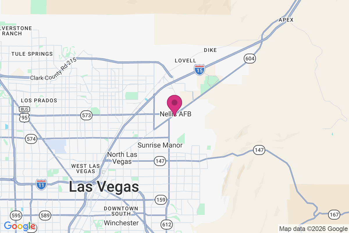 Carte de Nellis Afb