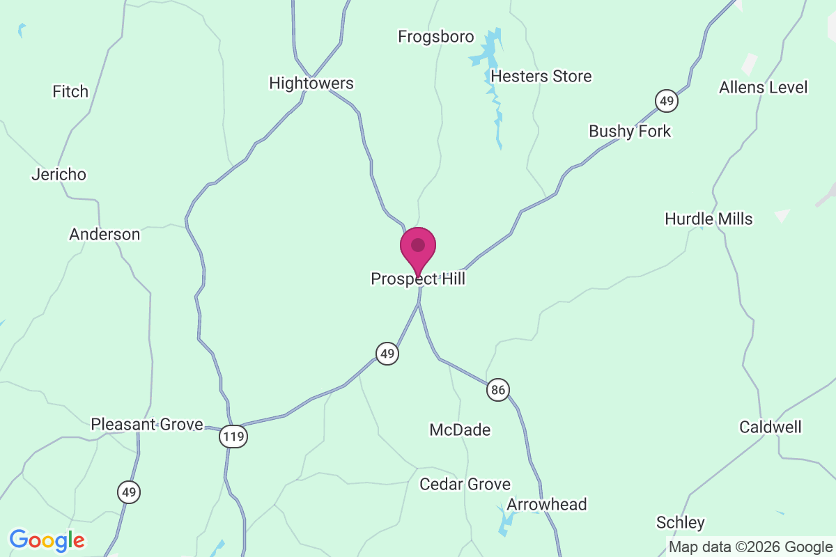 Carte de Prospect Hill