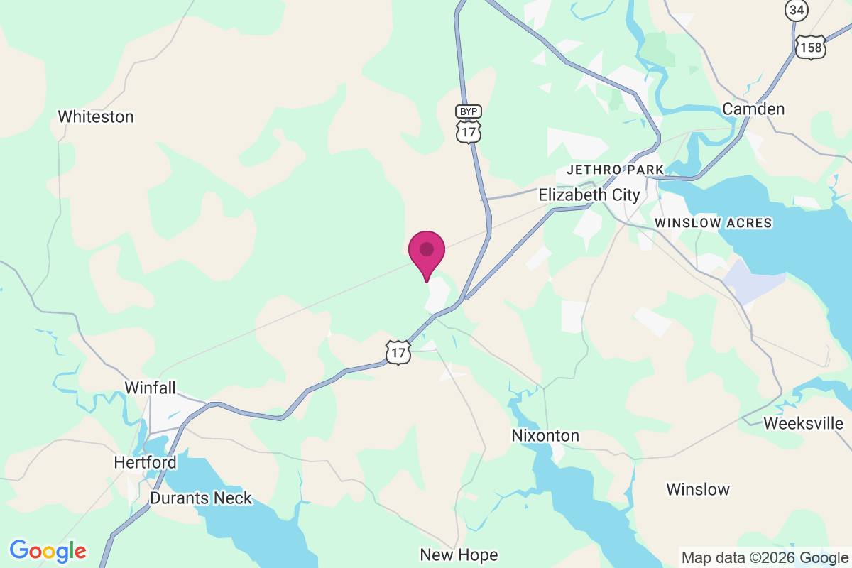 Carte de Pasquotank