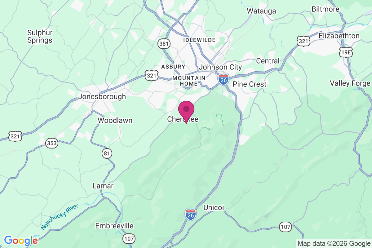 Carte de Cherokee Grdens