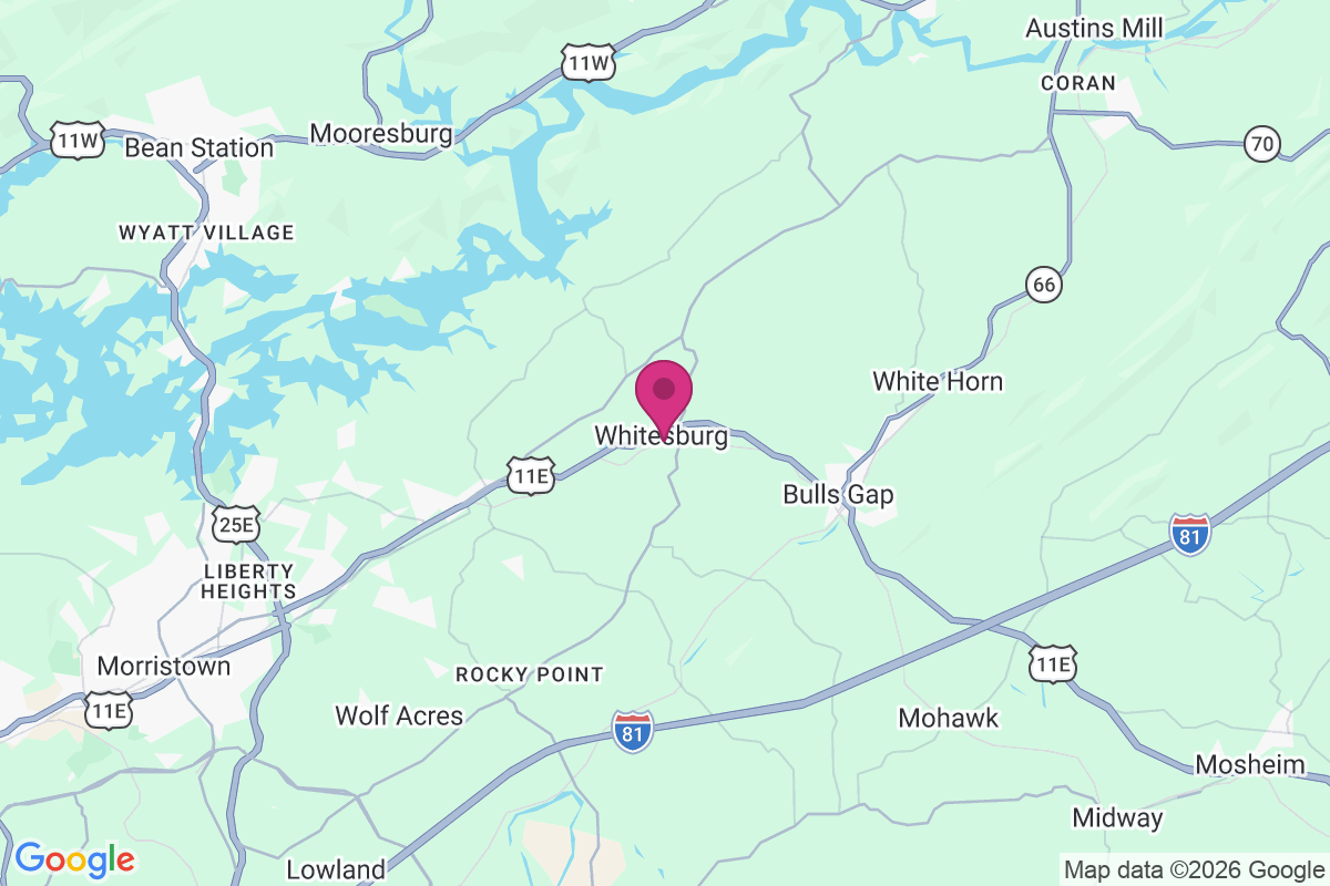 Carte de Whitesburg