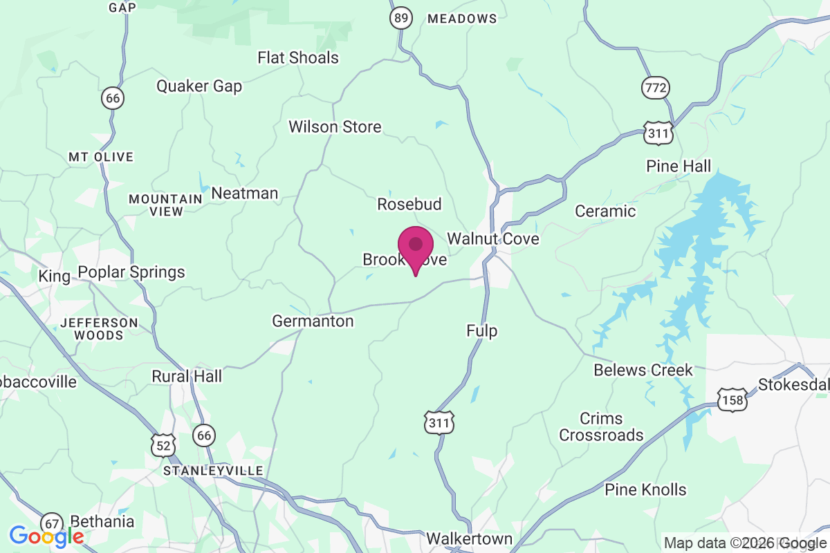 Carte de Brook Cove