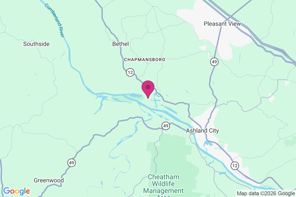 Carte de Chapmansboro