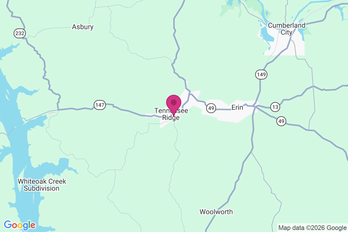Carte de Tennessee Ridge