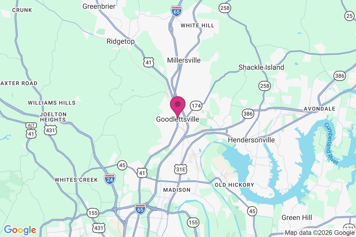 Carte de Goodlettsville
