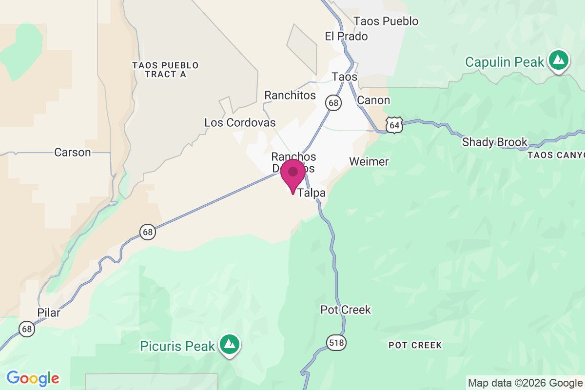 Carte de Llano Quemado